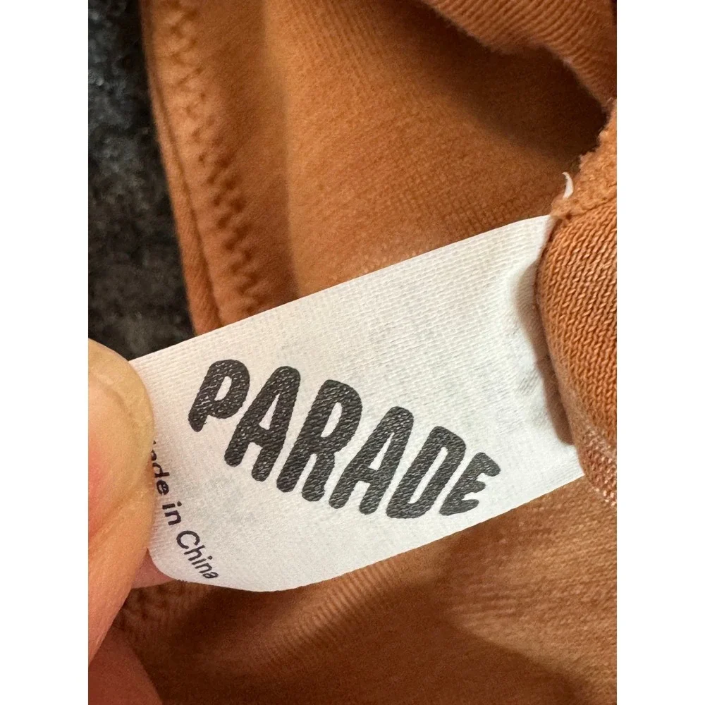 Parade Bra Bralette Scoop Pull On Tencel Lycra Solid Brown Sz Large